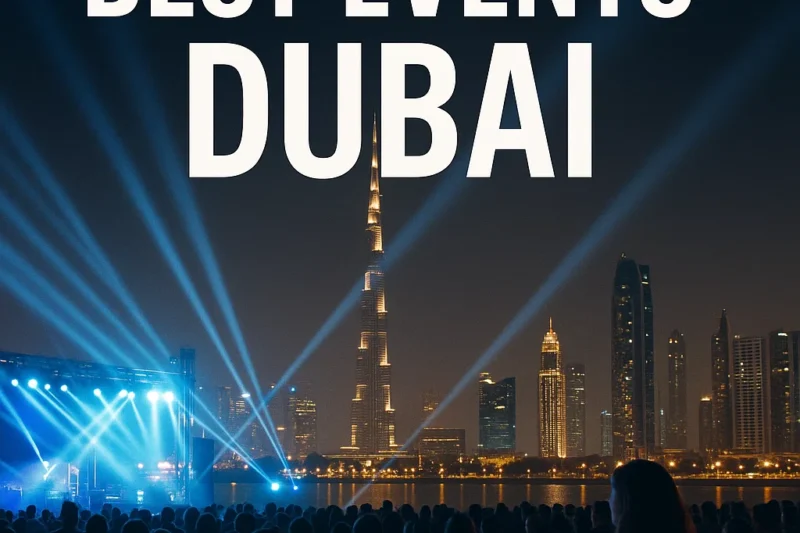 City Lights & Big Nights: Your Insider Guide to the Best Events Dubai Loves in 2025