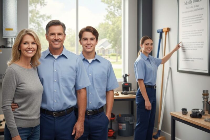 Why Choose a Family Owned HVAC and plumbing company?