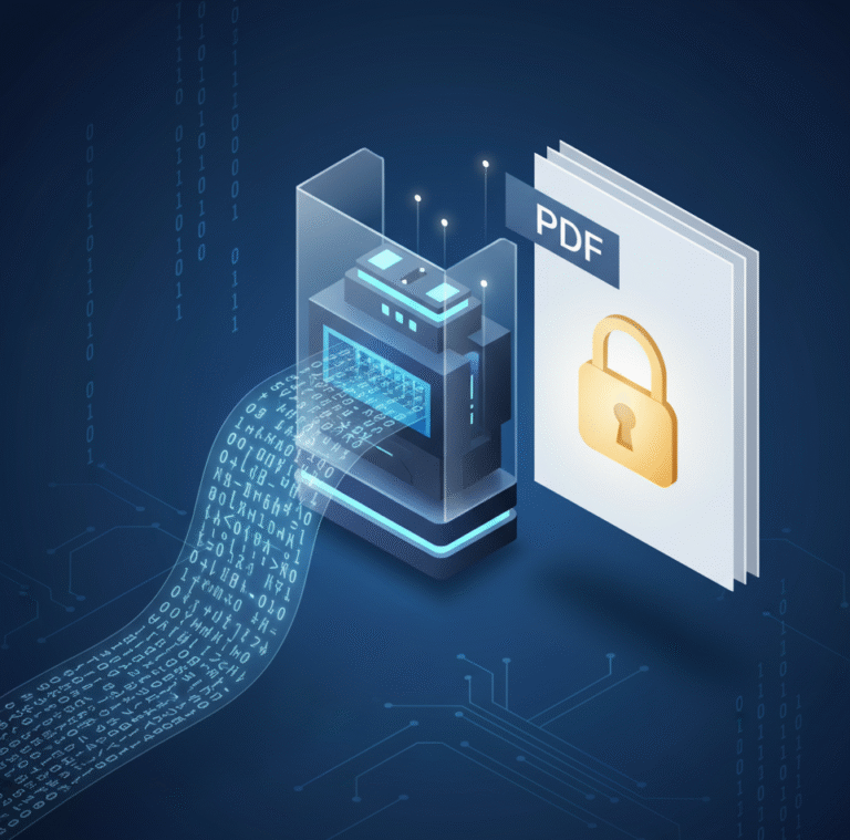 Secure HTML to PDF API