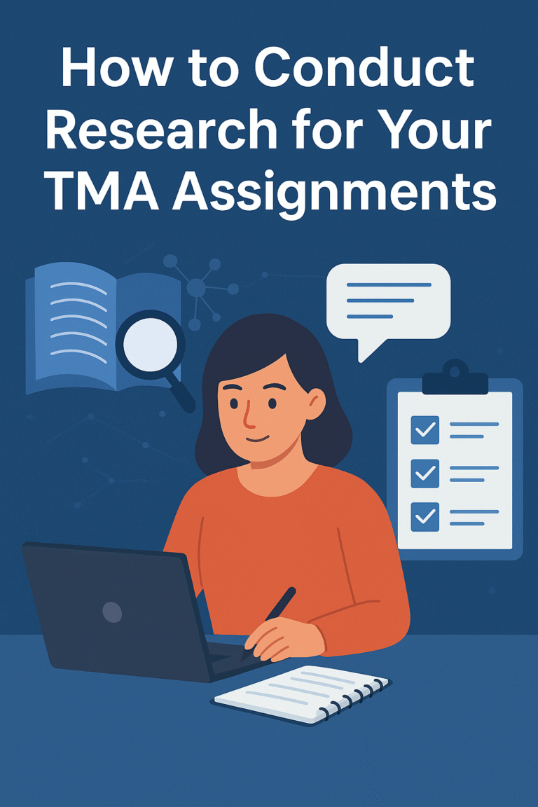 How to Conduct Research for Your TMA Assignments