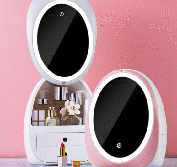 Large Capacity Makeup Organizer Box: Keep Your Beauty Essentials Neat and Stylish