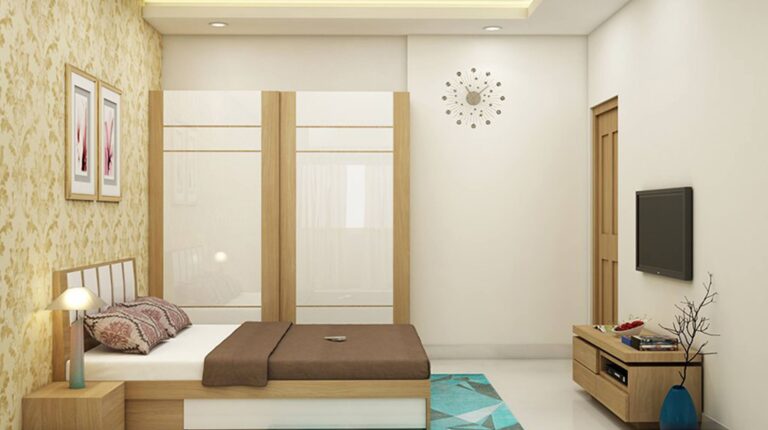 Luxury Bedroom Interior in Hyderabad5