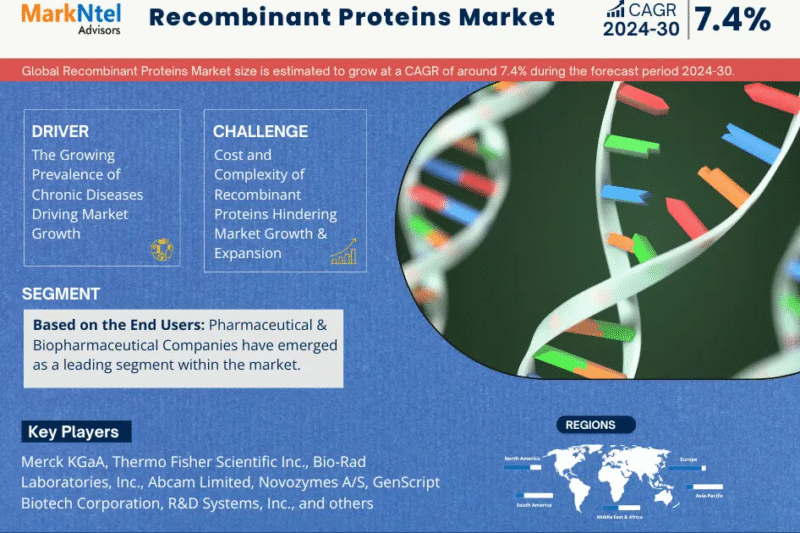 Recombinant Proteins Market Trends: Significant Growth Expected Through 2030
