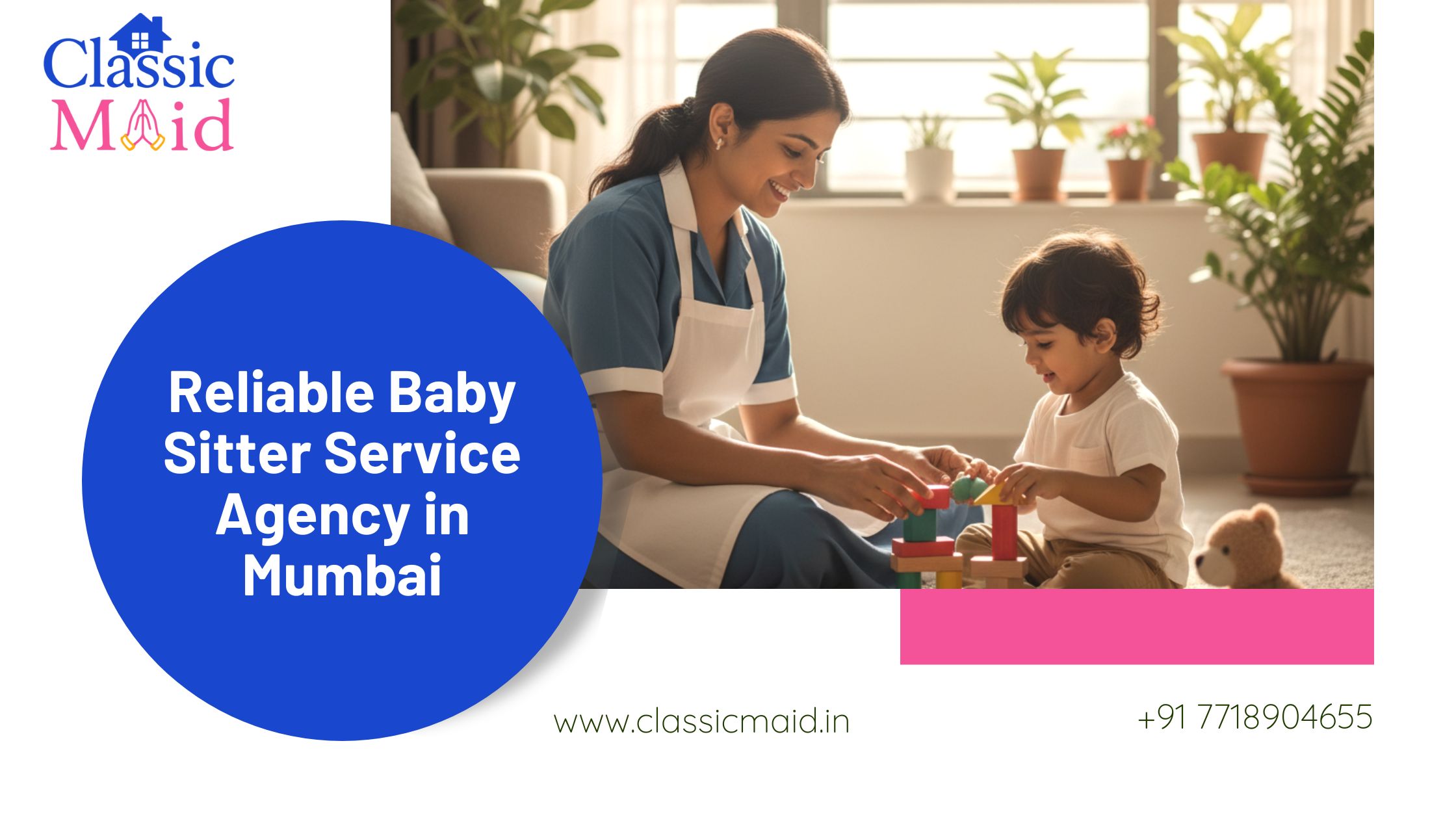 Reliable Baby Sitter Service Agency in Mumbai
