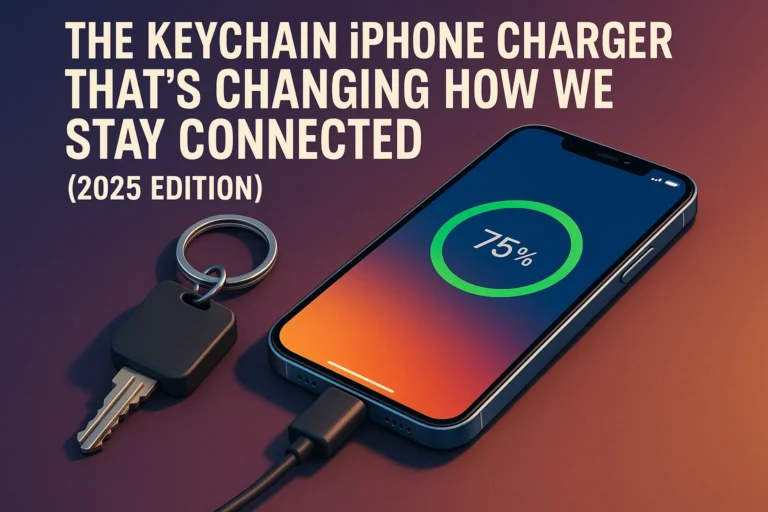 keychain iphone charger