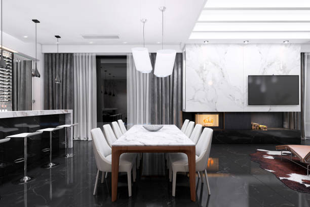 marble dining table Dubai