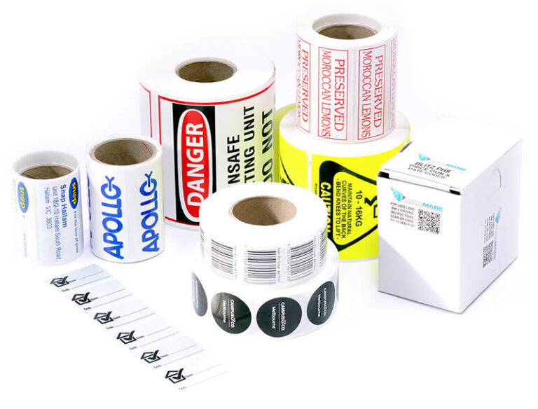 printed labels in UAE