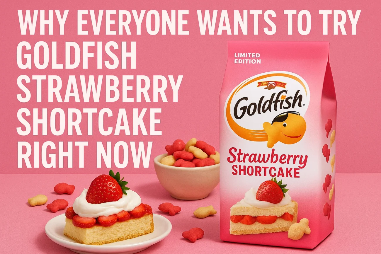 Strawberry shortcake goldfish