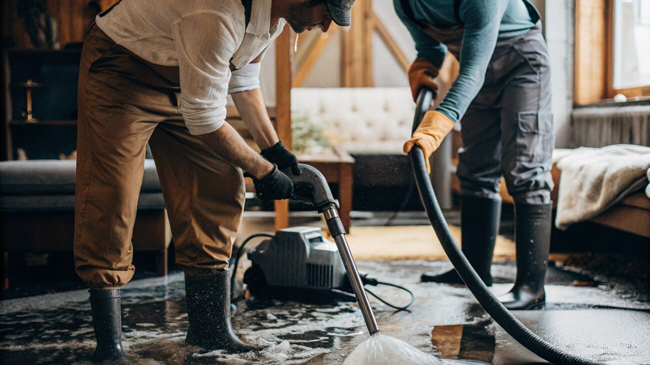 two-person-working-for-water-damage-restoration-