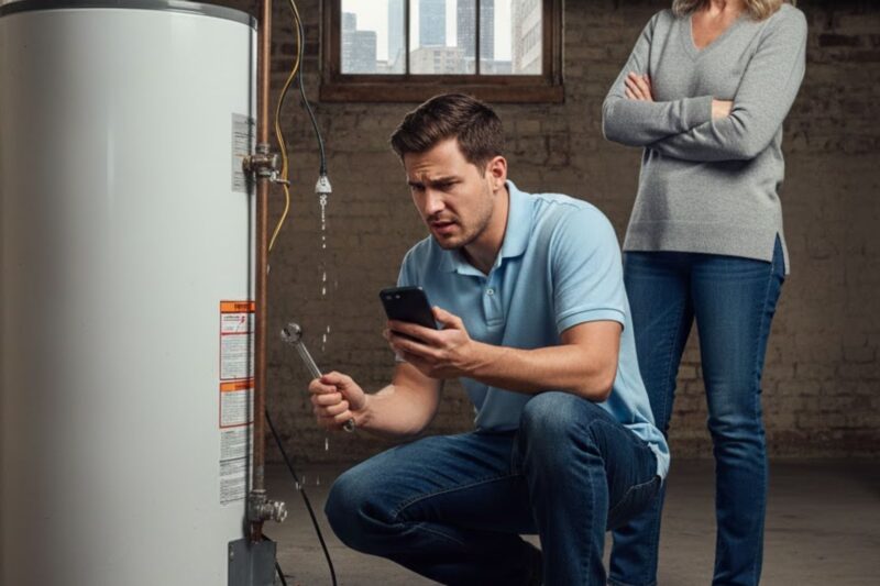 Can you DIY water heater repair in Chicago safely?