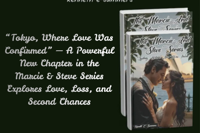 “Tokyo, Where Love Was Confirmed” — A Powerful New Chapter in the Marcie & Steve Series Explores Love, Loss, and Second Chances