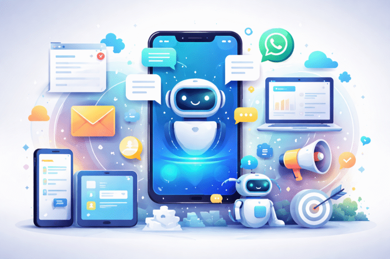 How Smart Businesses Use AI Chatbots & Multi-Channel Messaging to Talk to Customers Better