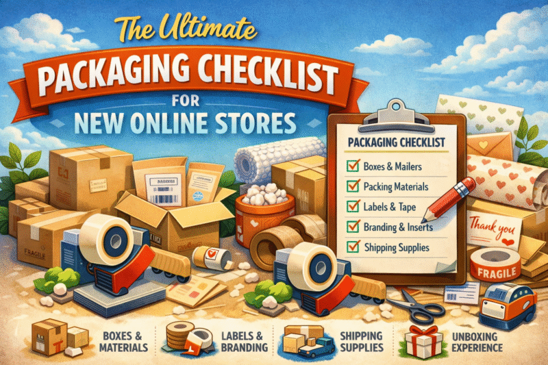 The Ultimate Packaging Checklist for New Online Stores