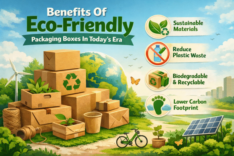 Benefits Of Eco-Friendly Packaging Boxes In Today’s Era