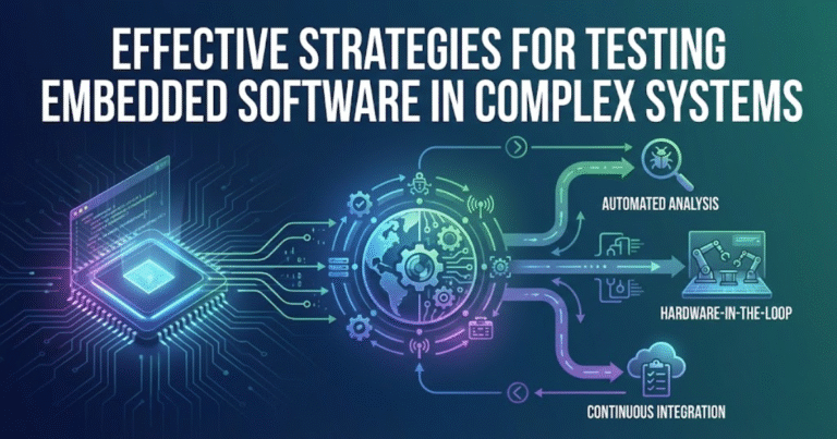 Effective Strategies for Testing Embedded Software in Complex Systems