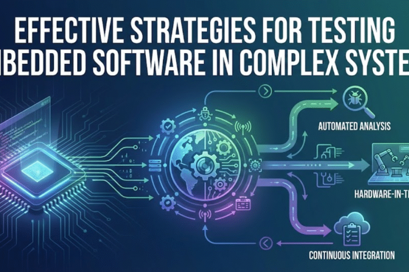 Effective Strategies for Testing Embedded Software in Complex Systems