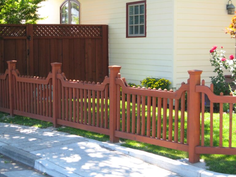 custom wood fences Santa Clara