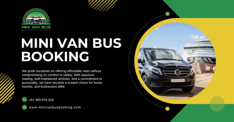 MINI VAN BUS BOOKING