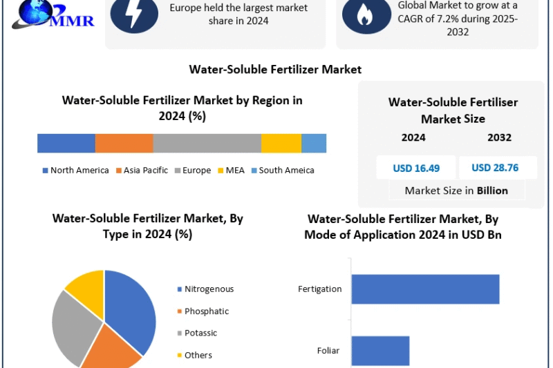 Water Soluble Fertilizer Market Opportunities, Drivers, and Long-Term Outlook (2025-2032)