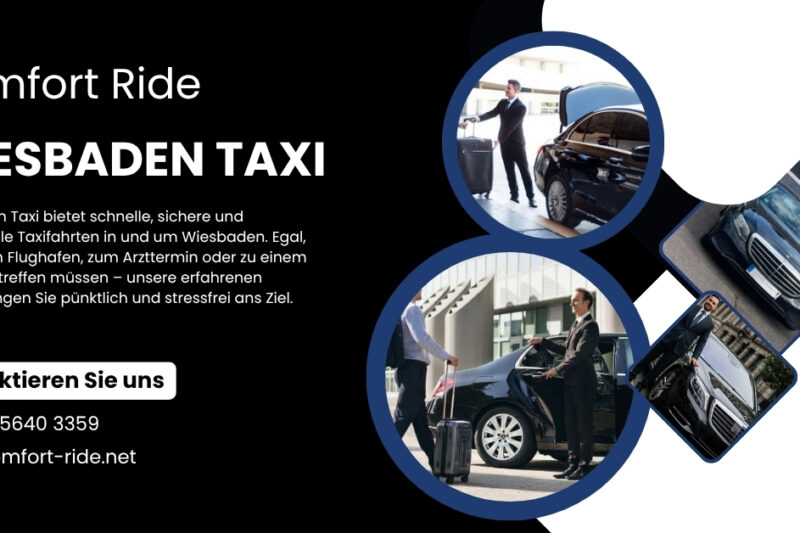 Wiesbaden Taxi Service by Comfort Ride für Premium Travel