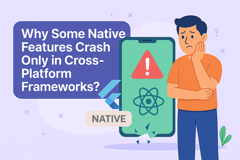 Why Some Native Features Crash Only in Cross-Platform Frameworks?