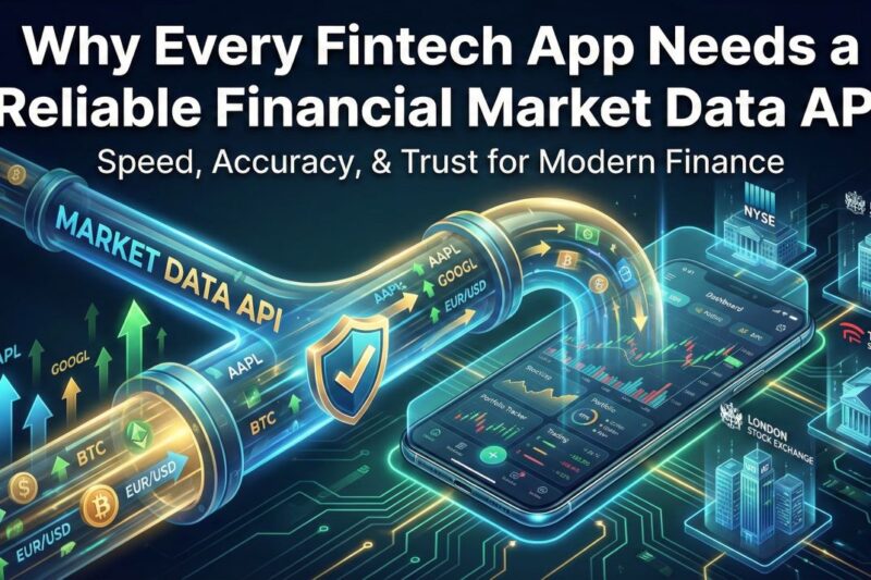 Why Every Fintech App Needs a Reliable Financial Market Data API