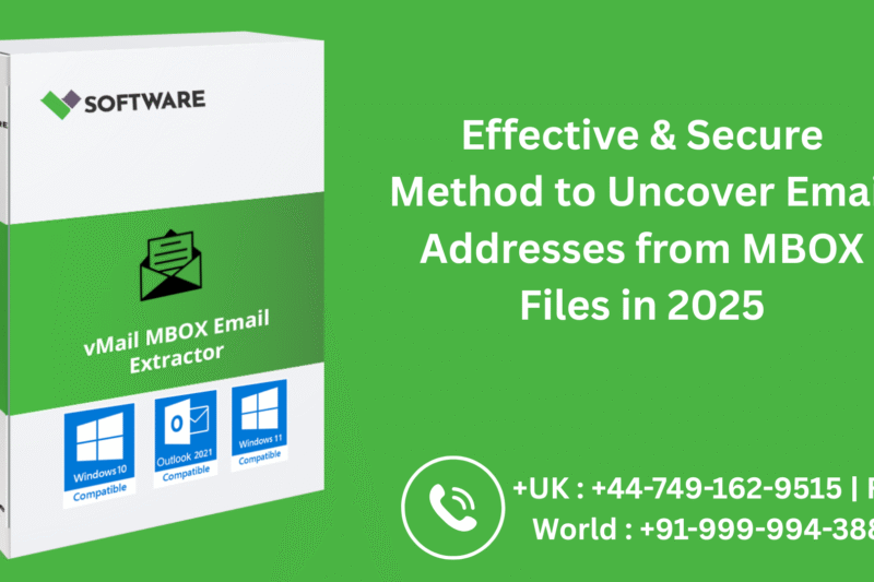 Effective & Secure Method to Uncover Email Addresses from MBOX Files in 2025