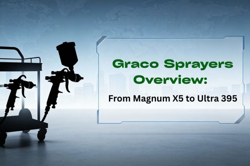 Graco Sprayers Overview: From Magnum X5 to Ultra 395