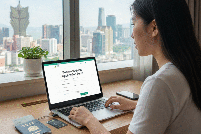 Botswana eVisa Application From Macau