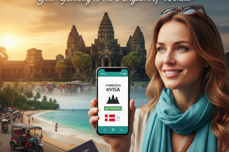 Cambodia eVisa from Denmark