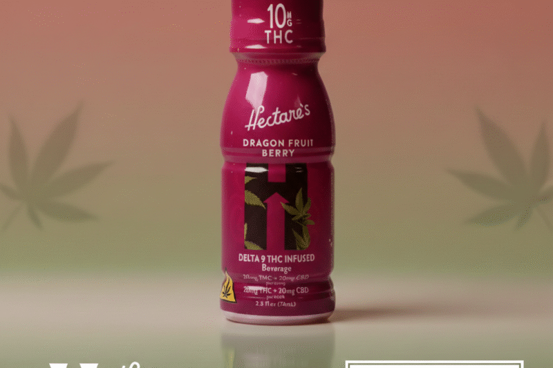  Delta 9 THC Soda Alternative | Dragon Fruit Delta 9 Shots – Hectare’s 10mg