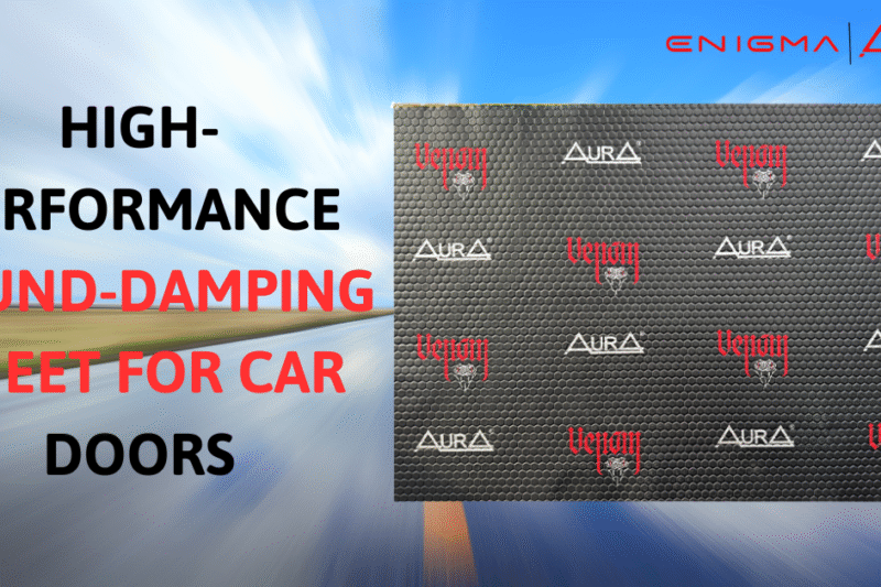 High-Performance Sound-Damping Sheet for Car Doors
