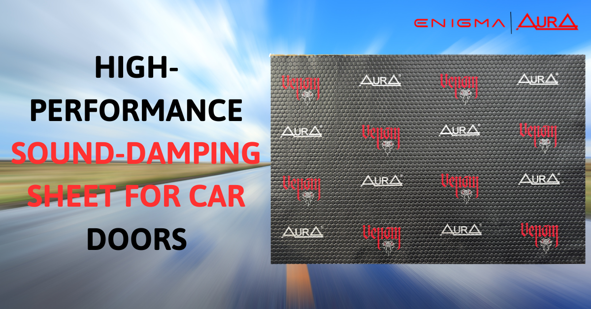 High-Performance Sound-Damping Sheet for Car Doors