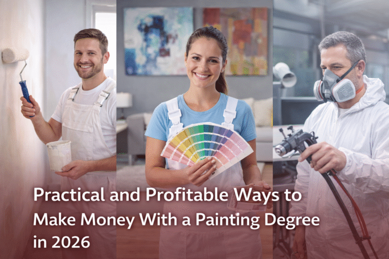 Practical and Profitable Ways to Make Money With a Painting Degree in 2026