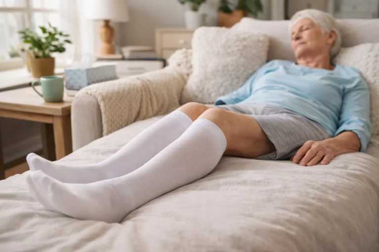 Stay Protected During Recovery With Anti-Embolism Knee-High Socks