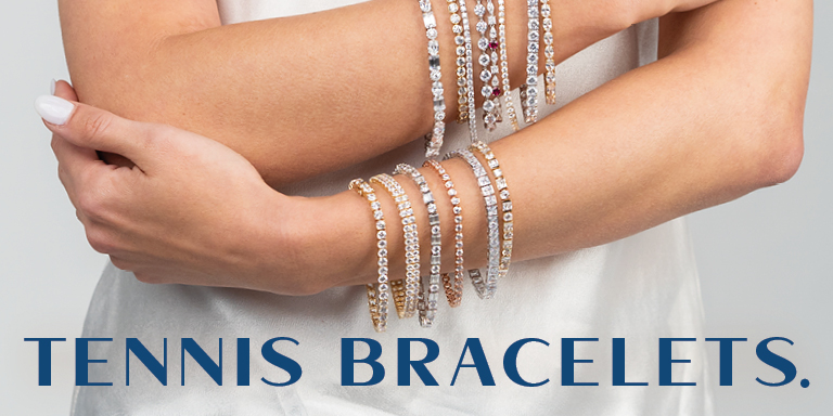Lab Diamond Tennis Bracelets