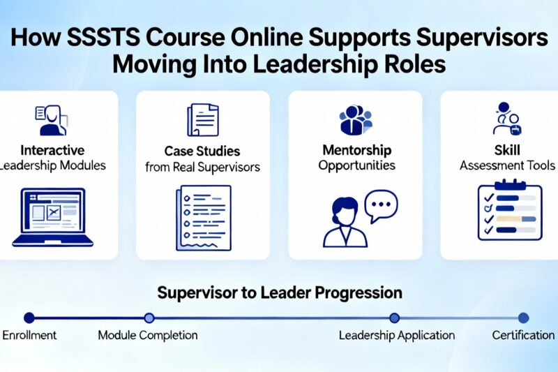 How SSSTS Course Online Supports Supervisors Moving Into Leadership Roles