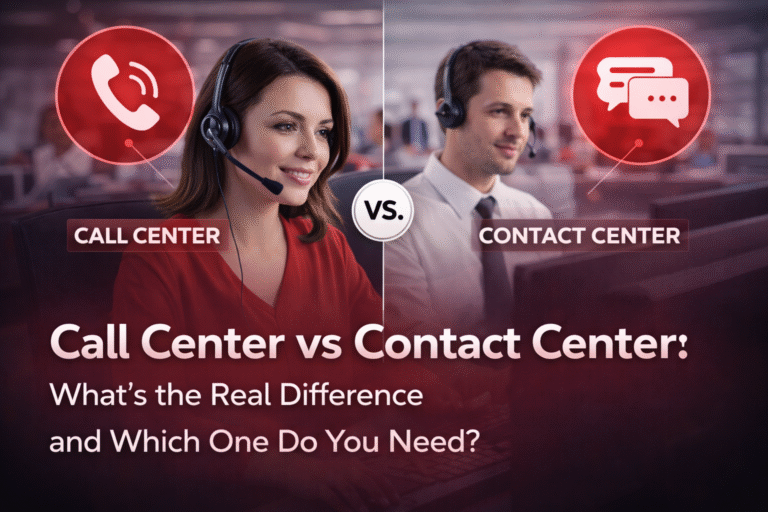 Call Center vs Contact Center What’s the Real Difference and Which One Do You Need