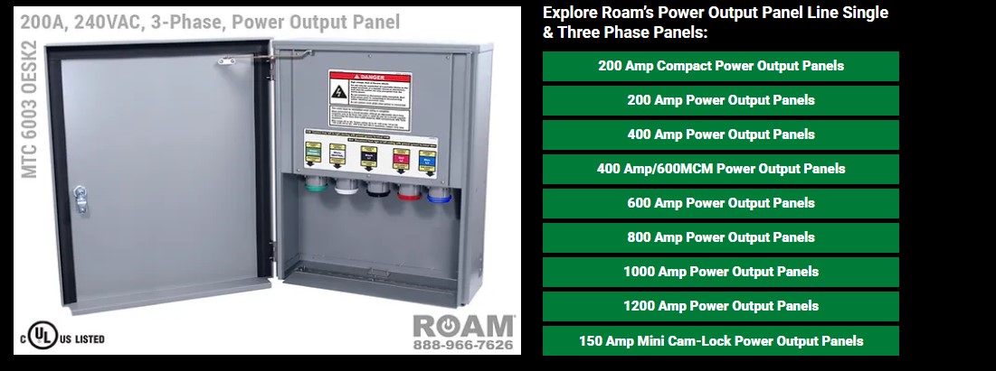 Power Input vs Output Panels