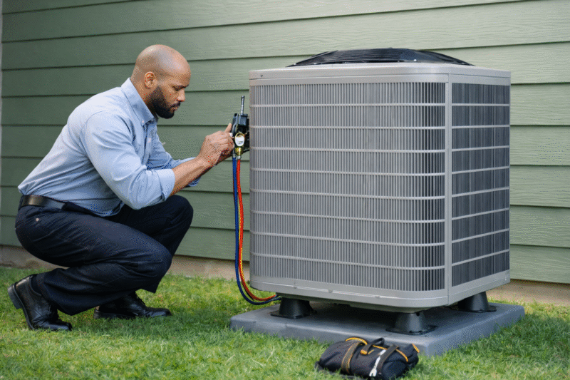 How Routine AC Maintenance Reduces Energy Bills in Hot Desert Climates
