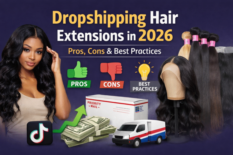 Dropshipping Hair Extensions in 2026 — Pros, Cons & Best Practices