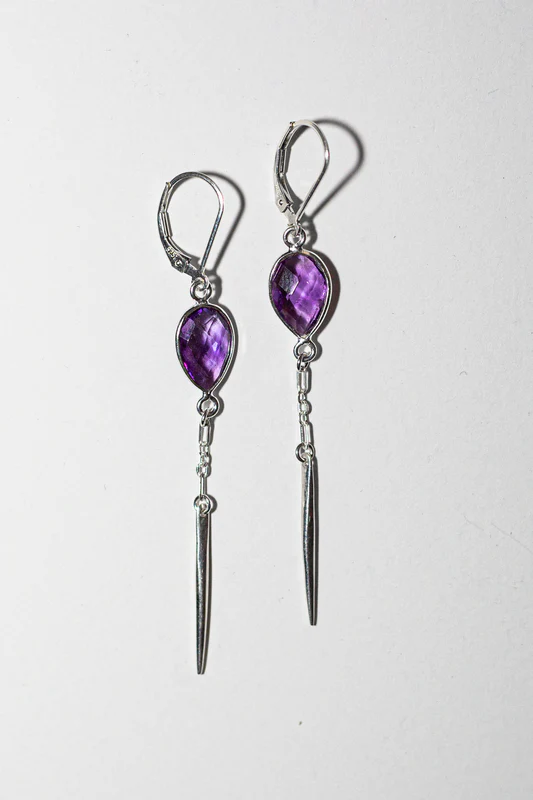 moonstone and amethyst