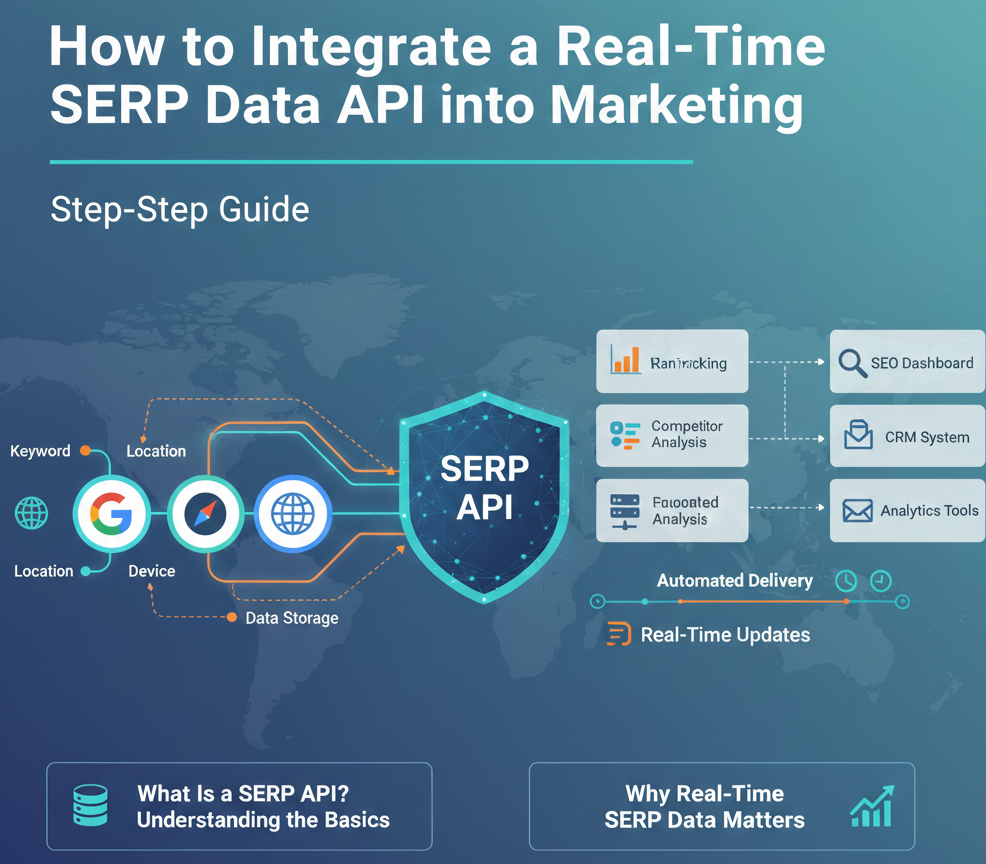 How to Integrate a Real-Time SERP Data API into Marketing (Step-by-Step Guide)