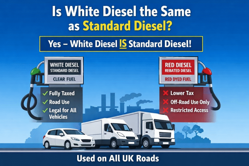 Is White Diesel the Same as Standard Diesel? UK Guide