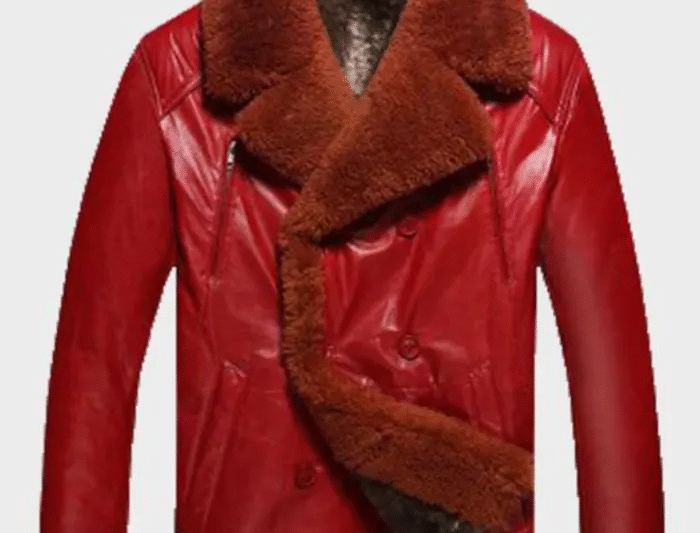 Stand Out in Style with a Red Leather Biker Jacket: