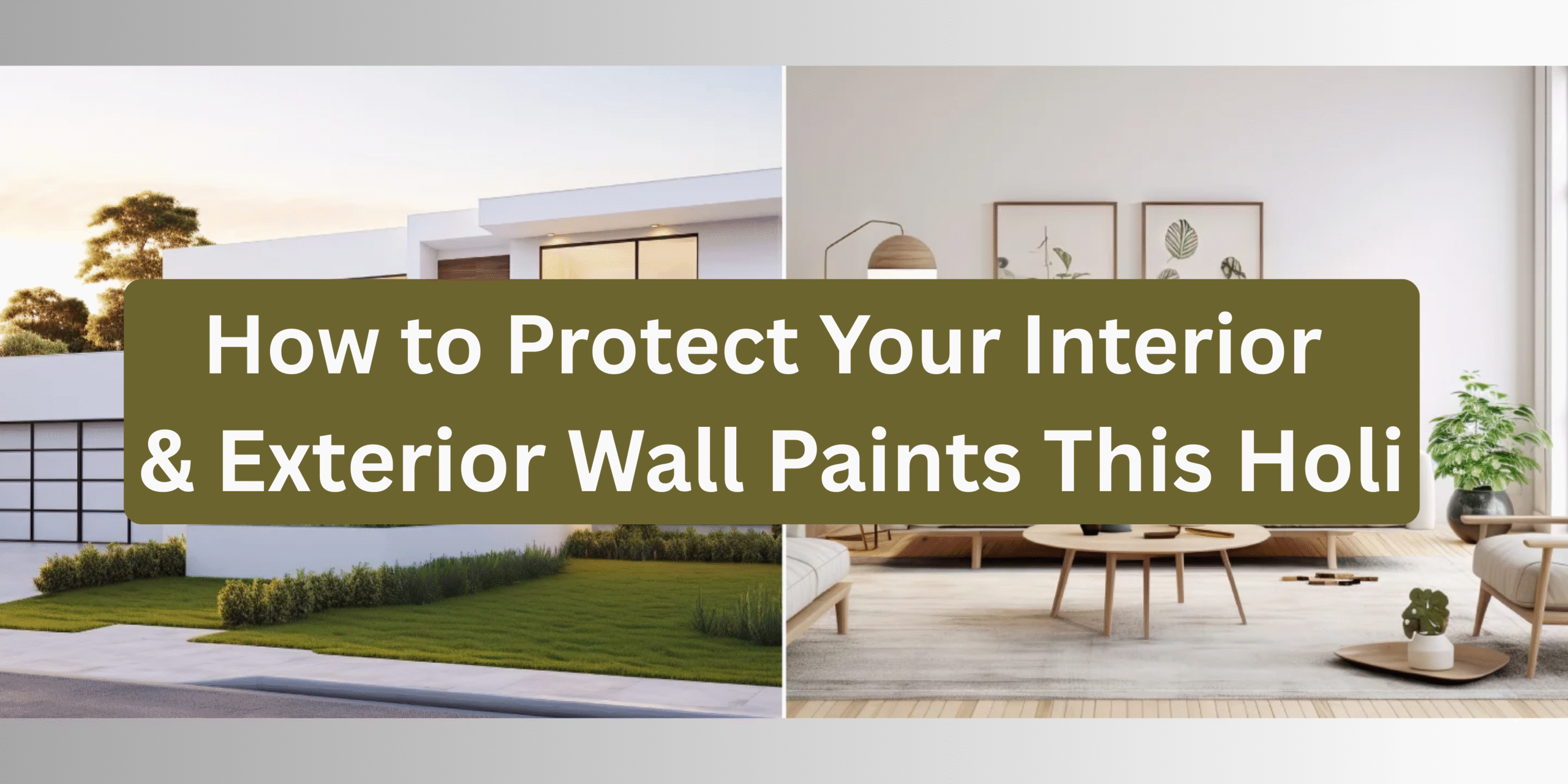 Protect Interior & Exterior Wall Paints