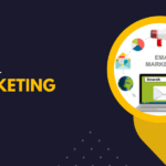 Black & Yellow Digital Marketing Facebook Cover