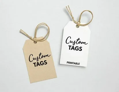 Die-Cut Tags