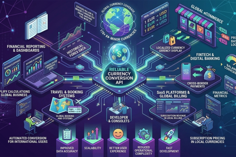 Reliable Currency Conversion API with Real-Time Forex Rates