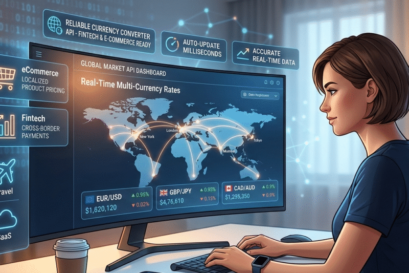 Power Your Fintech or E-Commerce Platform with a Reliable Currency Conversion API